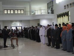 Wali Kota Baubau Lantik Pejabat Administrator, Pengawas dan Fungsional