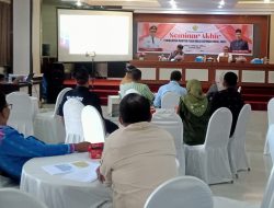 Disnaker Baubau Gelar Seminar Akhir Pembuatan Master Plan Balai Latihan Kerja