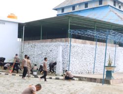 Polres Baubau Revitalisasi Masjid Agung Keraton dan Makam Sultan Murhum