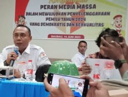 Bawaslu – Media Massa di Baubau Konsolidasi Tangkal Hoaks Sukseskan Pemilu 2024