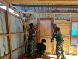 Petani di Kabaena Barat Bombana Mendapat Program Rehab RTLH Dari Kodim Buton