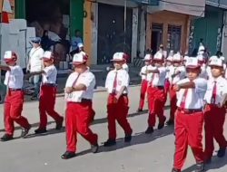 Hari Pertama Gerak Jalan Indah di Baubau Diikuti 210 Barisan