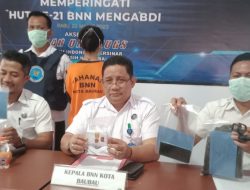 BNN Baubau Tangkap Seorang Wanita Muda Diduga Edarkan Sabu