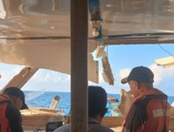 Basarnas Kendari Cari Pria Jatuh di Laut Usai Kecelakaan Kapal di Buton