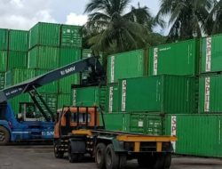 Bongkar Muat Peti Kemas di Pelabuhan Baubau Hingga Juni 2025 Menurun