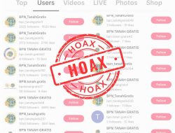 Hoaks “BPN Tanah Gratis” Beredar di TikTok, Kementerian ATR/BPN Imbau Masyarakat Waspada