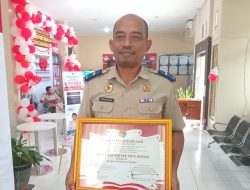 Kantah Baubau Diganjar Penghargaan Pelaksanaan Mediasi Sengketa dari Kanwil BPN Sultra