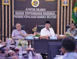 Beri Arahan ke Jajaran di Kepulauan Bangka Belitung, Menteri Nusron: Tugas Kita Memastikan Tanah Rakyat Aman