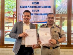 Kantah Baubau – BRI Teken Kesepahaman