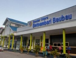 Penumpang Bandara Betoambari Baubau Capai 10.733 Orang di Oktober 2025