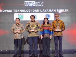 Kementerian ATR/BPN Raih Apresiasi BeritaSatu 2025 Kategori Inovasi Teknologi dan Layanan Publik