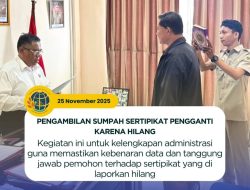 Kantah Baubau: Sumpah Sertipikat Hilang Wajib Dilaksanakan Pemohon