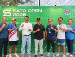 Kementerian ATR/BPN Raih Juara III Bersama pada Turnamen Tenis Antarinstansi SATO Open 2025 Piala Wakil Ketua BPK