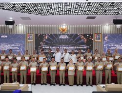 Satker Kementerian ATR/BPN Meraih 1 Predikat WBBM dan 31 Predikat WTAB