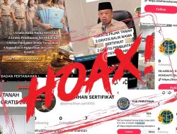 Kementerian ATR/BPN Tegaskan Tidak Ada Program Pemutihan Sertipikat Tanah