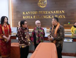 Wamen Ossy Tinjau Kantah Kota Palangkaraya: Ingin Layanan Pertanahan Semakin Memudahkan Masyarakat