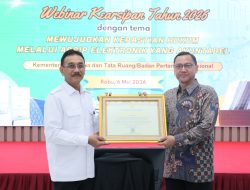 Kementerian ATR/BPN Raih Penghargaan dari ANRI atas Penyelamatan dan Pelestarian Arsip